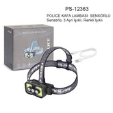 POLICE KAFA LAMBASI SENSÖRLÜ PS-12363